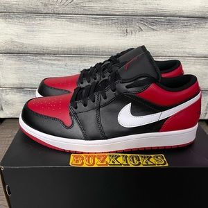 Jordan 1 Low Alternate Bred Toe mens 12us